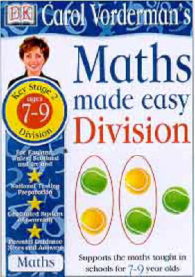 Book cover for Maths Made Easy Topic Book:  Division KS2 Lower