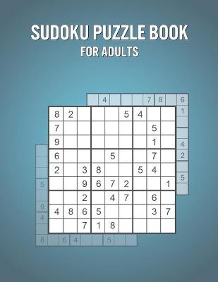 Book cover for Sudoku Puzzle Book For Adults