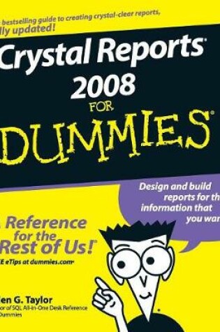 Cover of Crystal Reports 2008 For Dummies