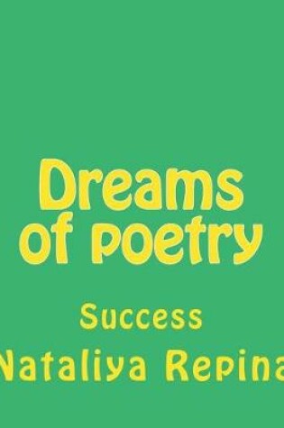 Cover of Dreams of poetry