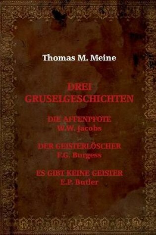 Cover of Drei Gruselgeschichten