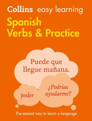 Book cover for Easy Learning Spanish Verbs and Practice