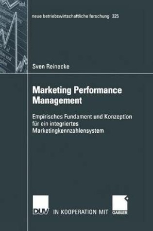 Cover of Marketing Performance Management