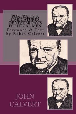 Book cover for Portraits & Caricatures of Yesterday's Political Men