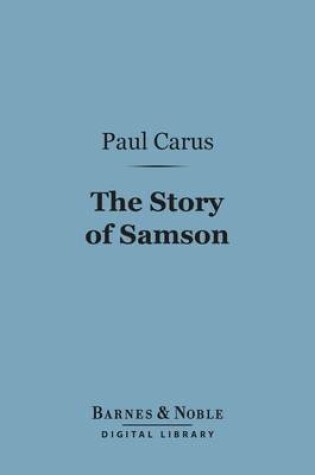 Cover of The Story of Samson (Barnes & Noble Digital Library)