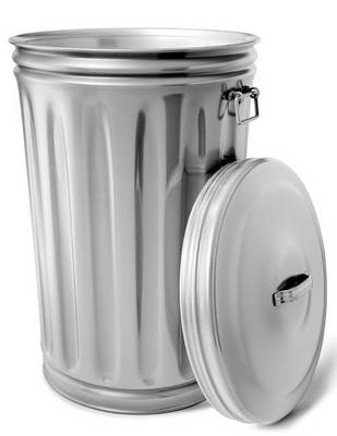 Book cover for Jumbo Oversized Brand New Aluminum Trash Can