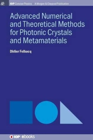 Cover of Advanced Numerical Techniques for Photonic Crystals