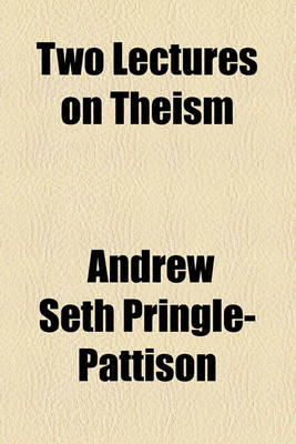 Book cover for Two Lectures on Theism