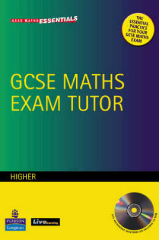 Cover of GCSE Maths Exam Tutor Higher Book and CD-ROM