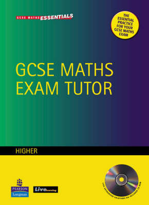 Book cover for GCSE Maths Exam Tutor Higher Book and CD-ROM