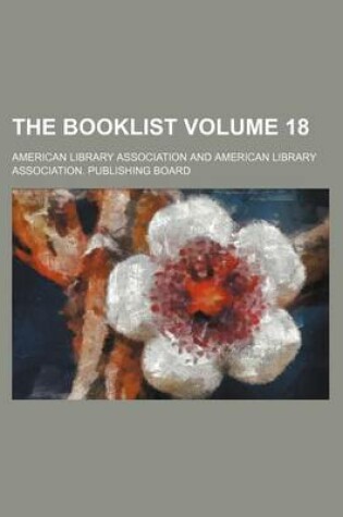 Cover of The Booklist Volume 18