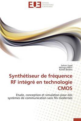 Book cover for Synth tiseur de Fr quence RF Int gr  En Technologie CMOS