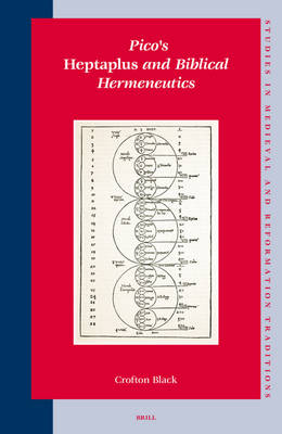 Book cover for Pico's Heptaplus and Biblical Hermeneutics