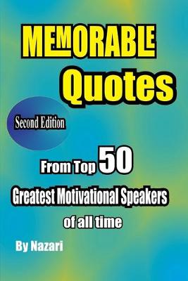 Book cover for Memorable Quotes