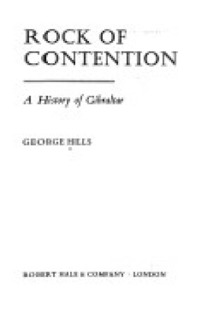 Cover of Rock of Contention