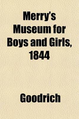 Book cover for Merry's Museum for Boys and Girls, 1844