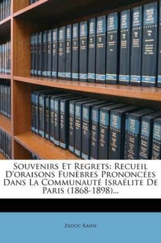 Cover of Souvenirs Et Regrets