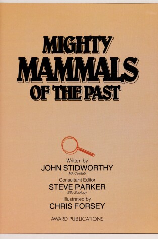 Book cover for Creatures of the Past