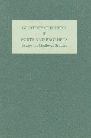 Cover of Poets and Prophets