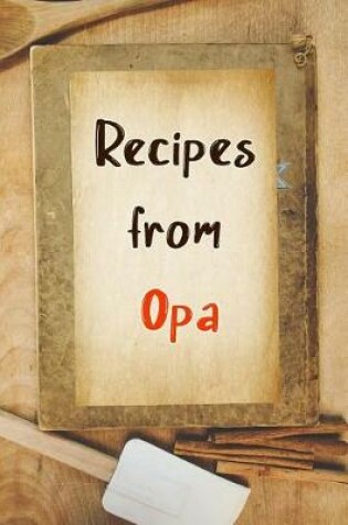 Cover of Recipes From Opa