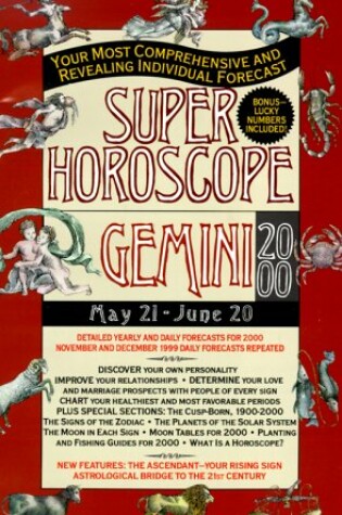 Cover of Super Horoscope: Gemini 2000