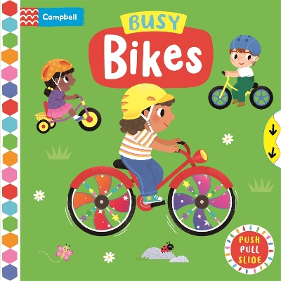 Book cover for Busy Bikes