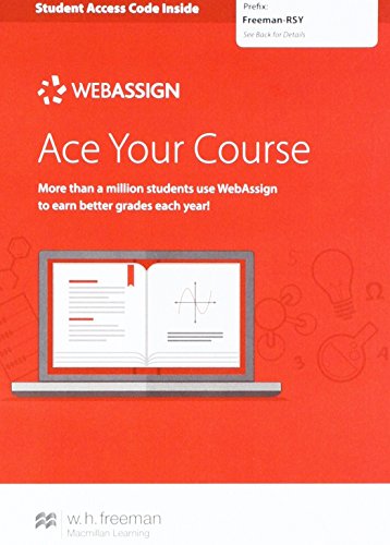 Book cover for Webassign Homework with eBook for the Introduction to the Practice of Statistics (Six Month Access Card)