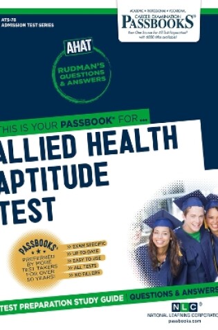 Cover of Allied Health Aptitude Test (AHAT) (ATS-78)