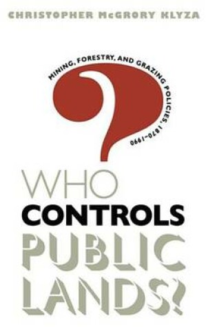 Cover of Who Controls Public Lands?