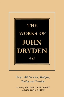 Book cover for The Works of John Dryden, Volume XIII