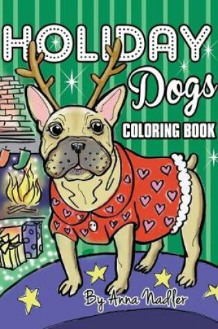 Cover of Holiday Dogs Coloring Book