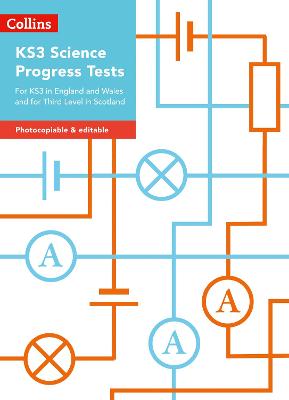 Book cover for KS3 Science Progress Tests