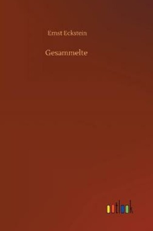 Cover of Gesammelte