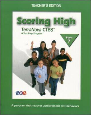 Book cover for Scoring High on the TerraNova CTBS, Teacher's Edition with Poster, Grade 7