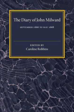 Cover of The Diary of John Milward