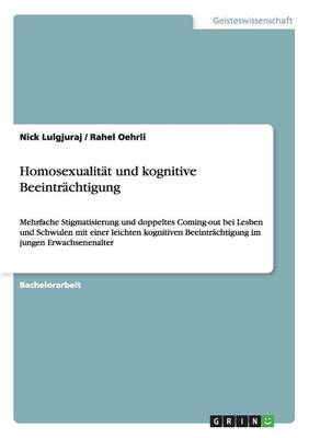 Book cover for Homosexualitat und kognitive Beeintrachtigung