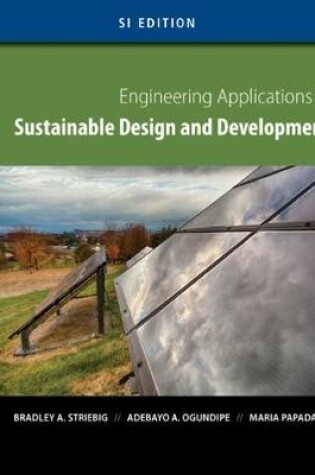 Cover of Engineering Applications in Sustainable Design and Development, SI Edition