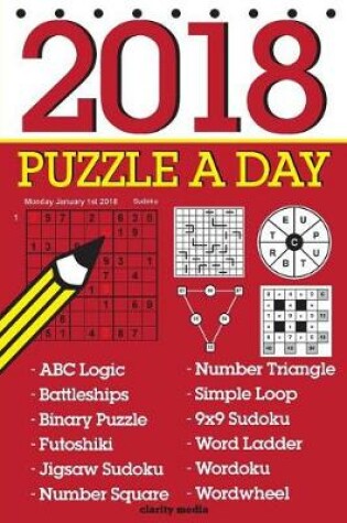 Cover of Puzzle a Day 2018