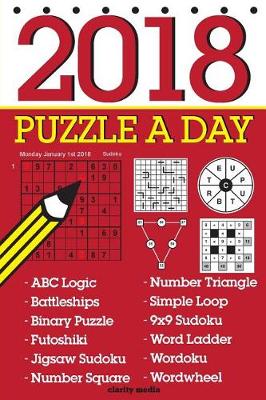 Book cover for Puzzle a Day 2018