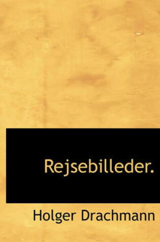 Cover of Rejsebilleder.