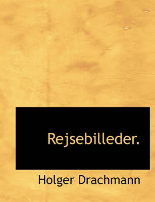 Book cover for Rejsebilleder.