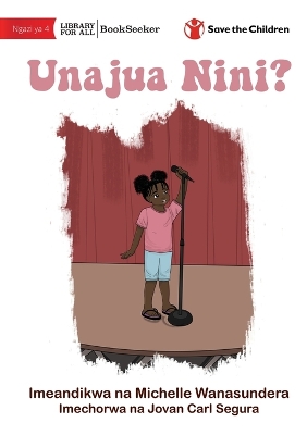 Book cover for Guess What? - Unajua Nini?