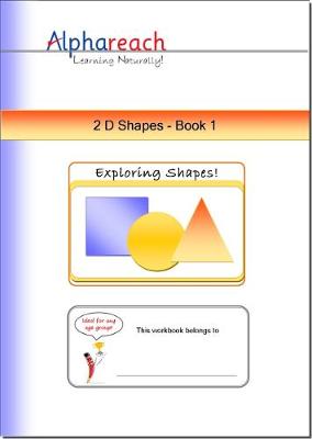 Book cover for 2D Shapes Book 1