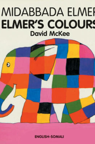 Cover of Elmer's Colours (English-Somali)