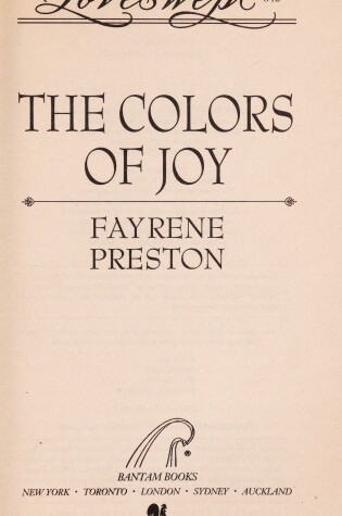 Cover of The Colors of Joy