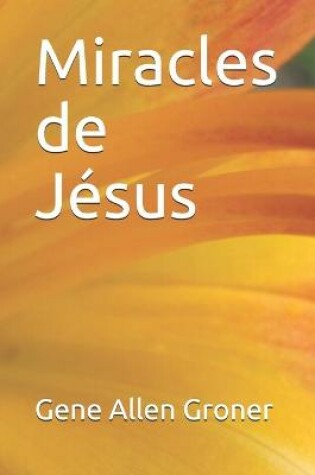 Cover of Miracles de Jesus