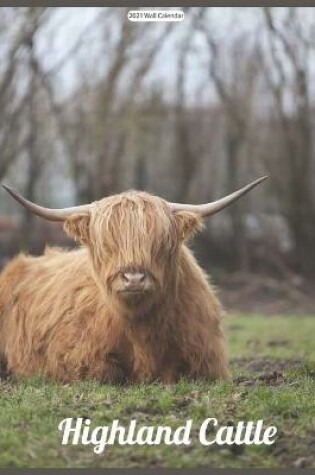 Cover of Highland Cattle 2021 Wall Calendar