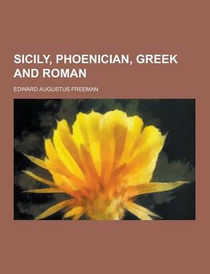 Book cover for Sicily, Phoenician, Greek and Roman