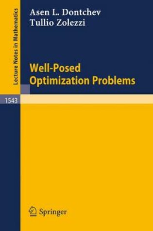 Cover of Well-Posed Optimization Problems