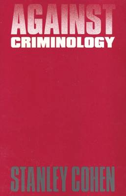 Book cover for Against Criminology